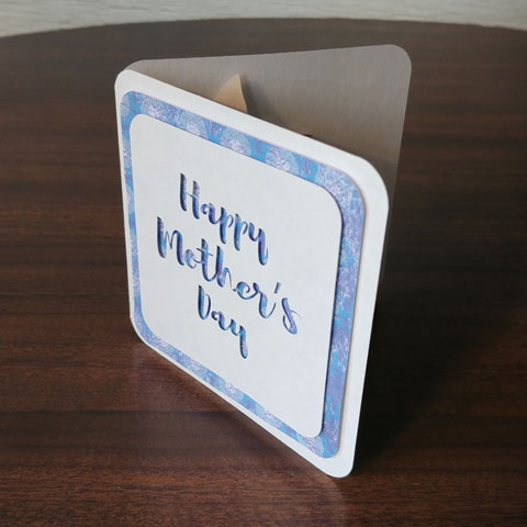 Popup Flowers Mother's Day Card